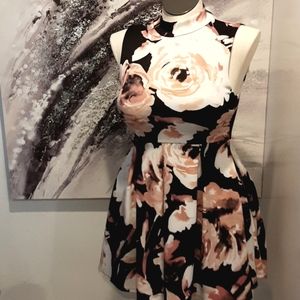 Pink Rose Dress Large